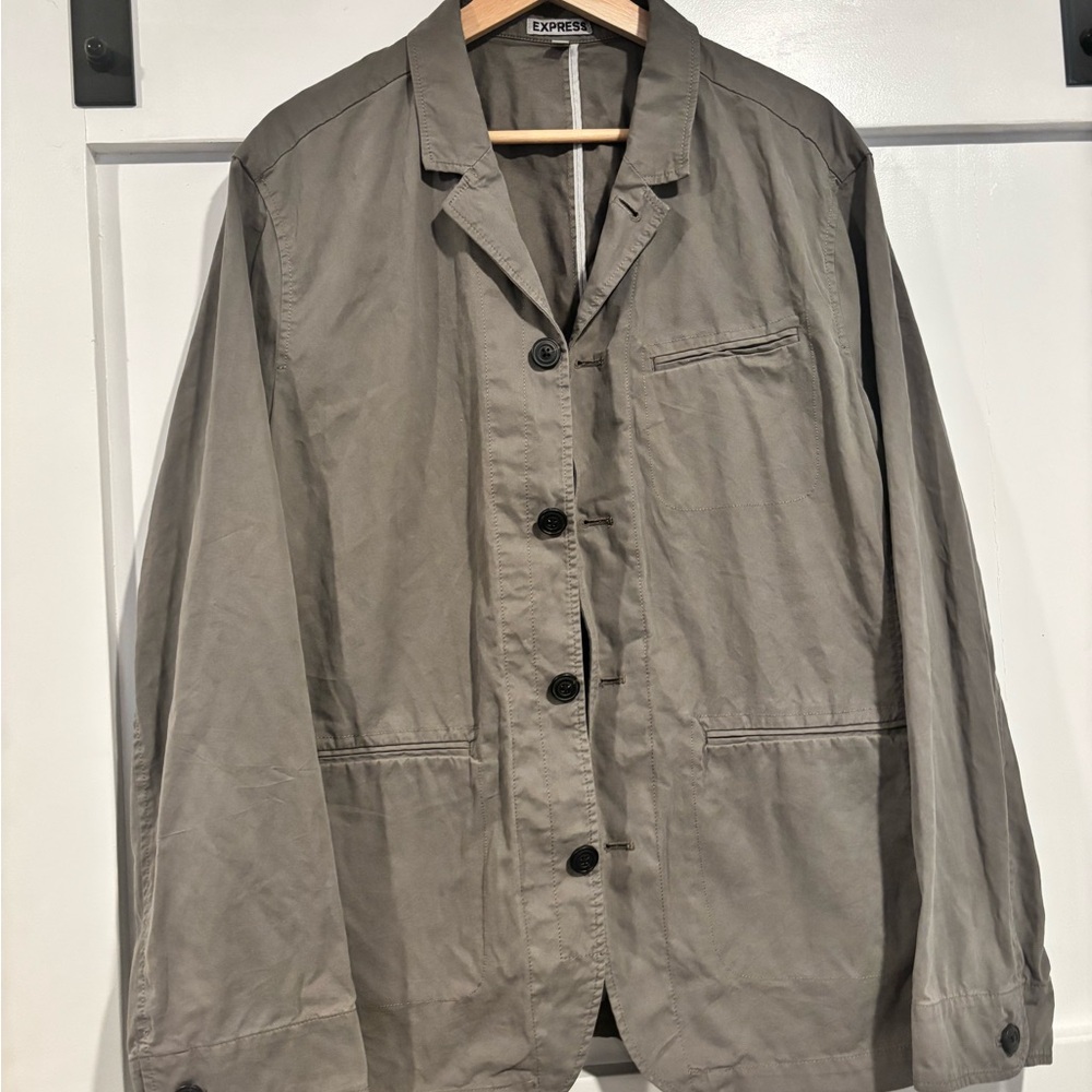 Express Men's Tan Lightweight Jacket